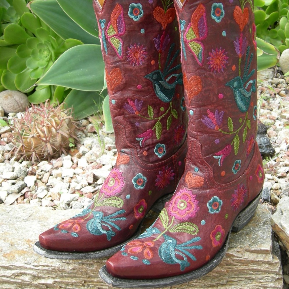 OLD GRINGO PAJARO BOOTS SIZE 6 New